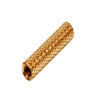 Brass Diamond Knurled Inserts